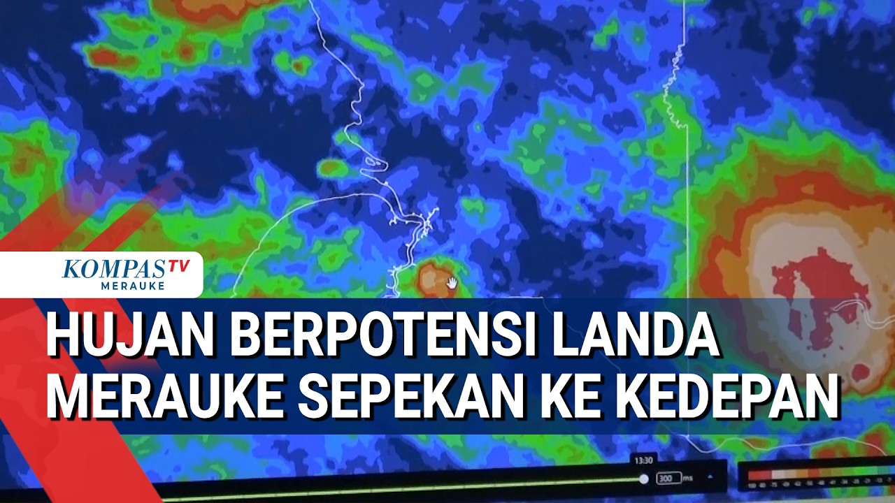 Hujan Berpotensi Landa Merauke Sepekan Ke Kedepan