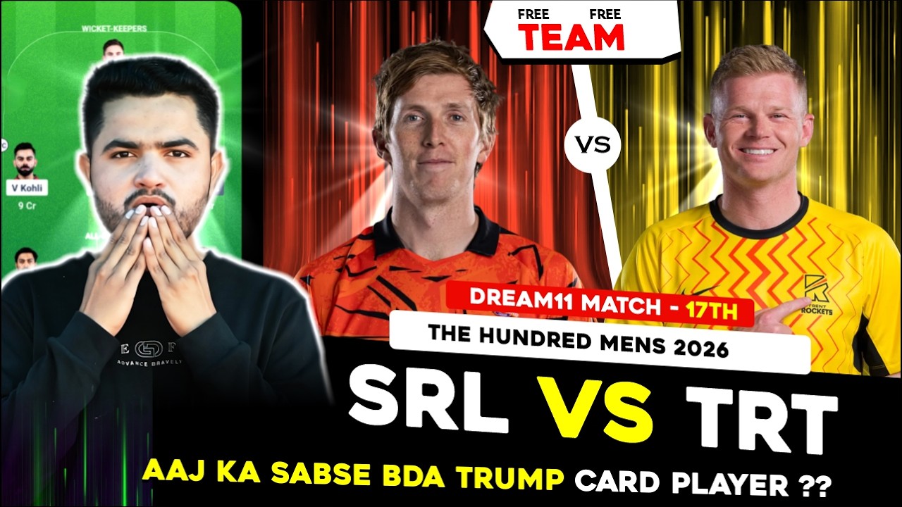 TRT vs SUL Dream11 Prediction | Trent Rockets vs Sunrisers Leeds Today Match Prediction |