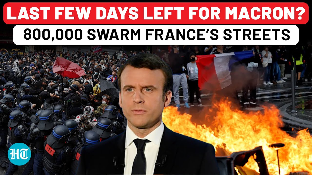 Macron Vs 800,000 Protesters? French President Stares Down Historic Wave of Street Anger | France