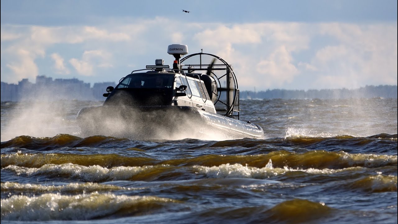 The final Christy hovercraft produced in Russia in the 20-year history of the Christyhovercraft