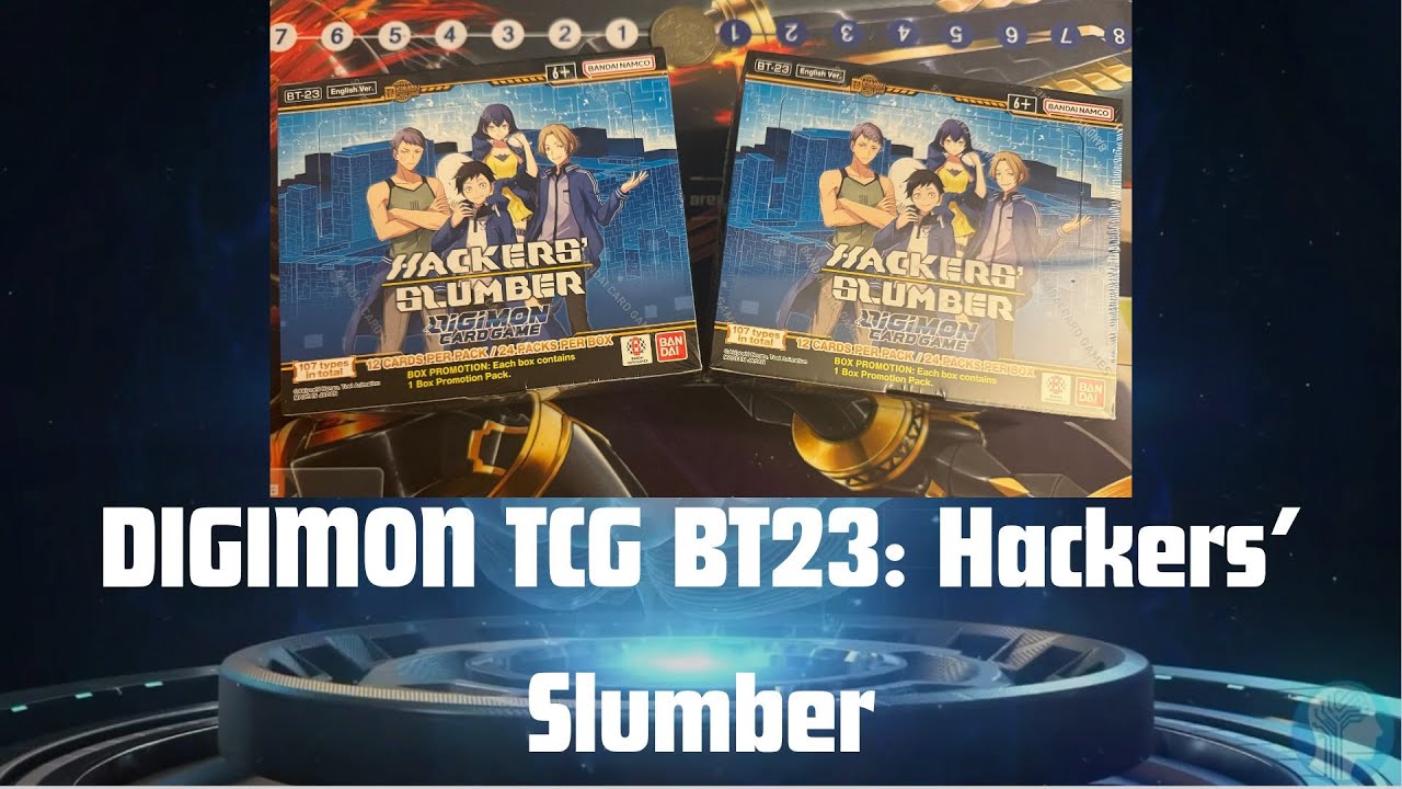 Access Ok! Digimon TCG BT23  Hackers' Slumber Box Opening