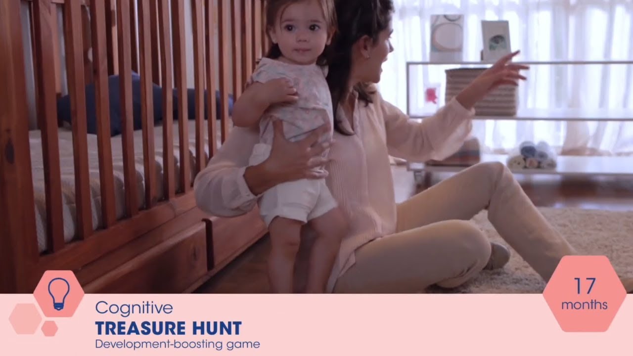 Cognitive Game for 17 Month Old Toddlers (Treasure Hunt) | Playing with a 17 Month Old