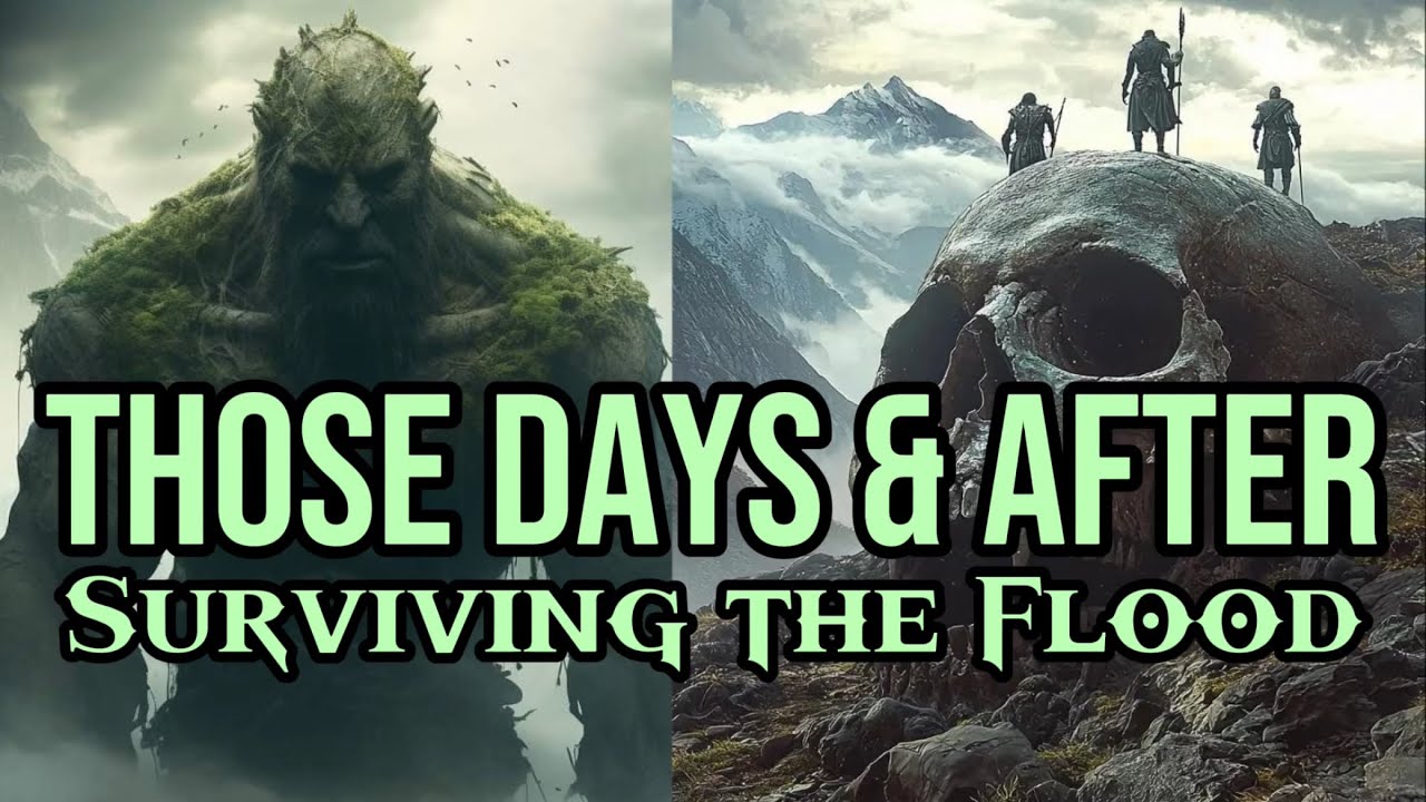 🌊In Those Days & After🌊- Surviving the Flood #nephilim #watchers #bible #fallenangels