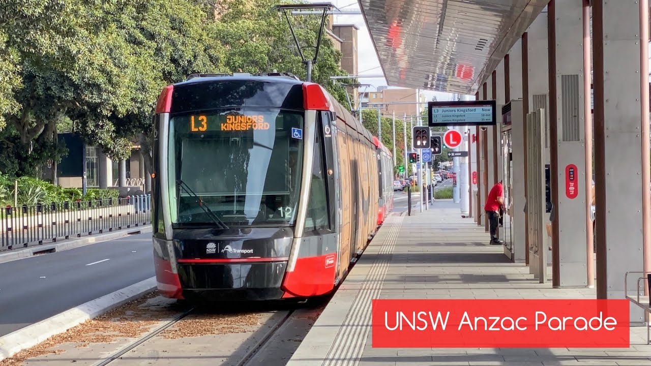 Sydney Light Rail Vlog 53: UNSW Anzac Parade