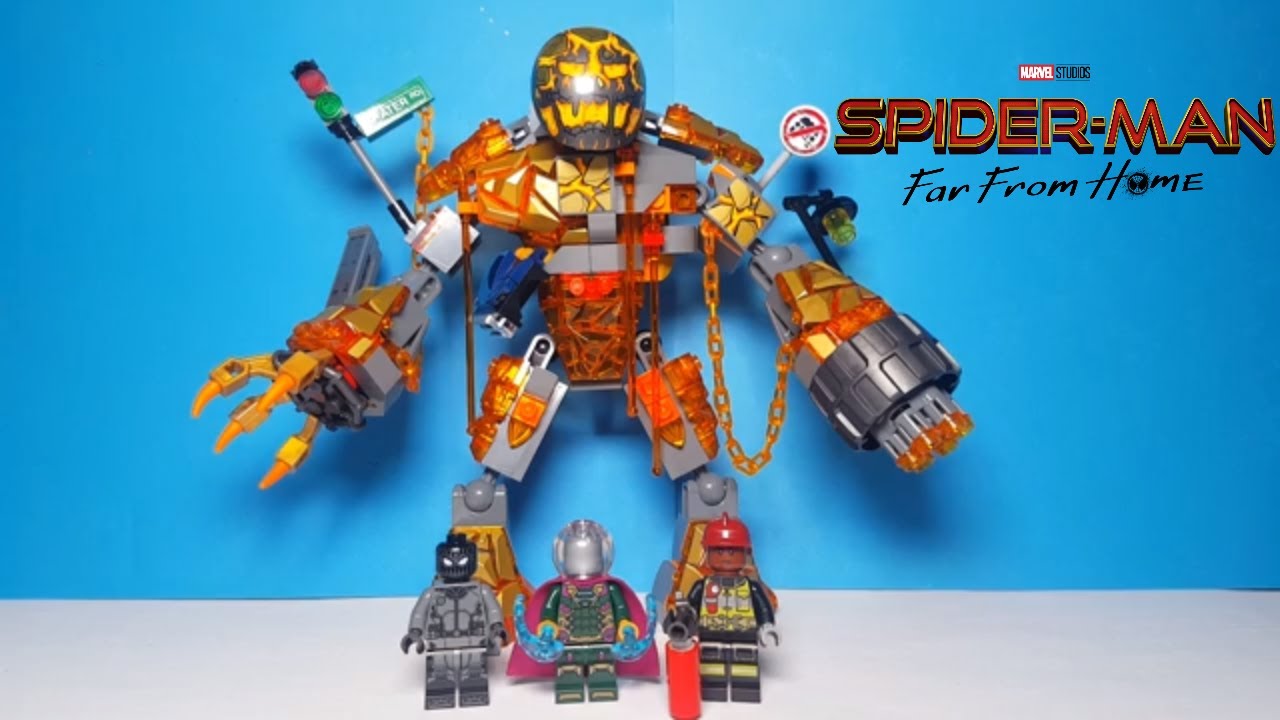 LEGO Spider-Man: Far From Home - Molten Man Battle Set Review!! 76128