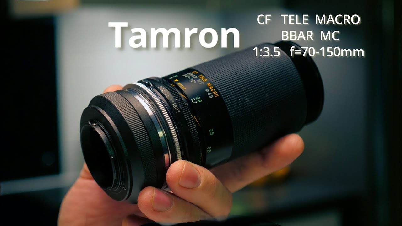 Tamron 70-150 mm  1: 3.5  CF  TELE  MACRO  BBAR  MC