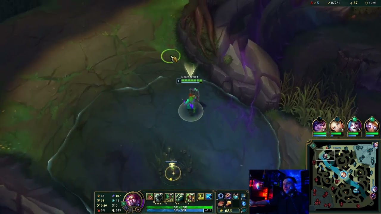 Singed VS Camille! Team of BOTS!