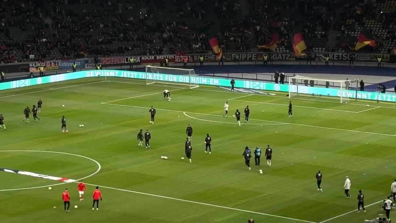 Deutschland 🇩🇪 : 🇹🇷 Türkei 18.11.2023 Berlin Olympiastadion