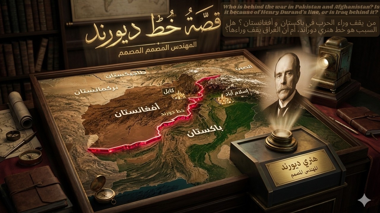 من وراء حرب الباكستان و أفغانستان هل هو بسبب خط هنري ديورند ام الامر خلفه العراق؟