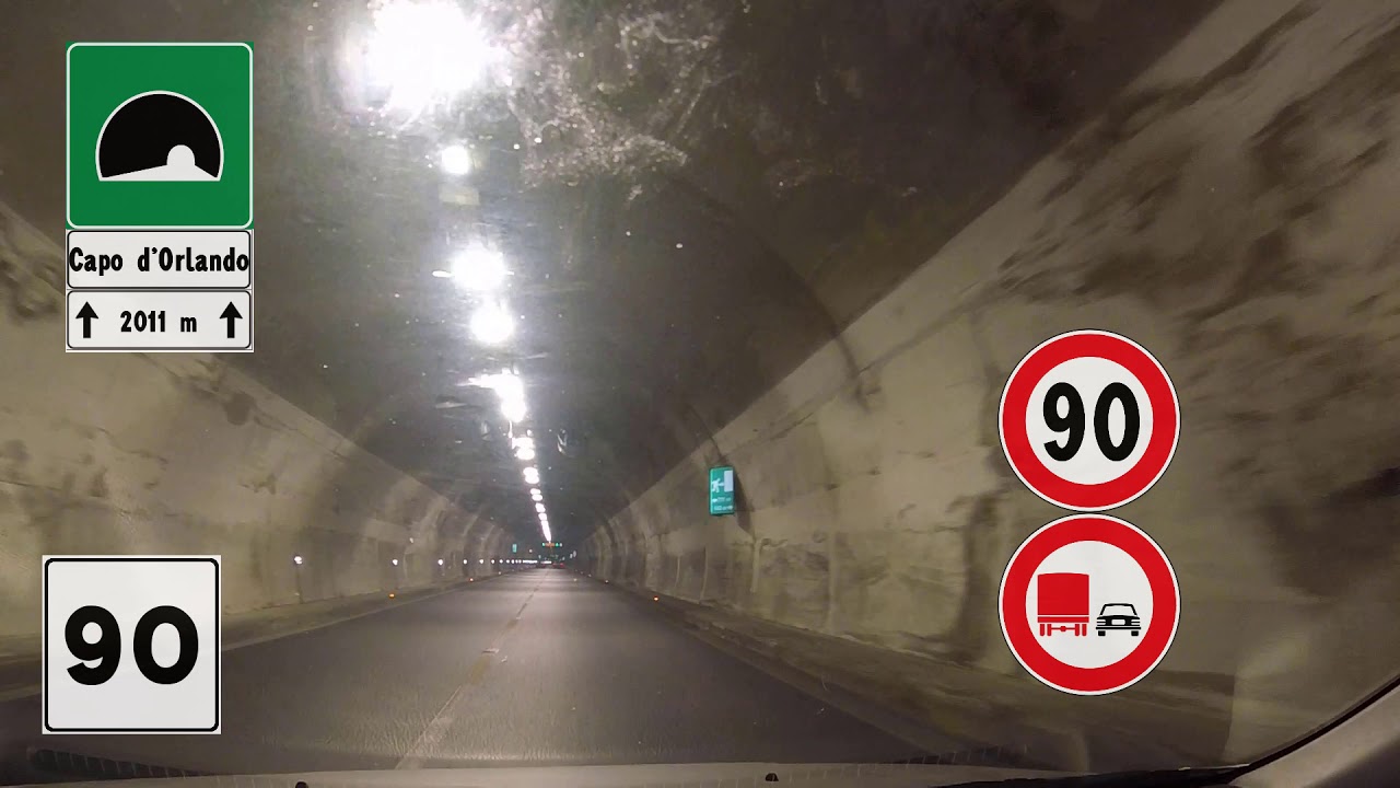 I - Autostrada A20 - Tratto Brolo/Capo d’Orlando est-Rocca di Caprileone/Capo d’Orlando ovest