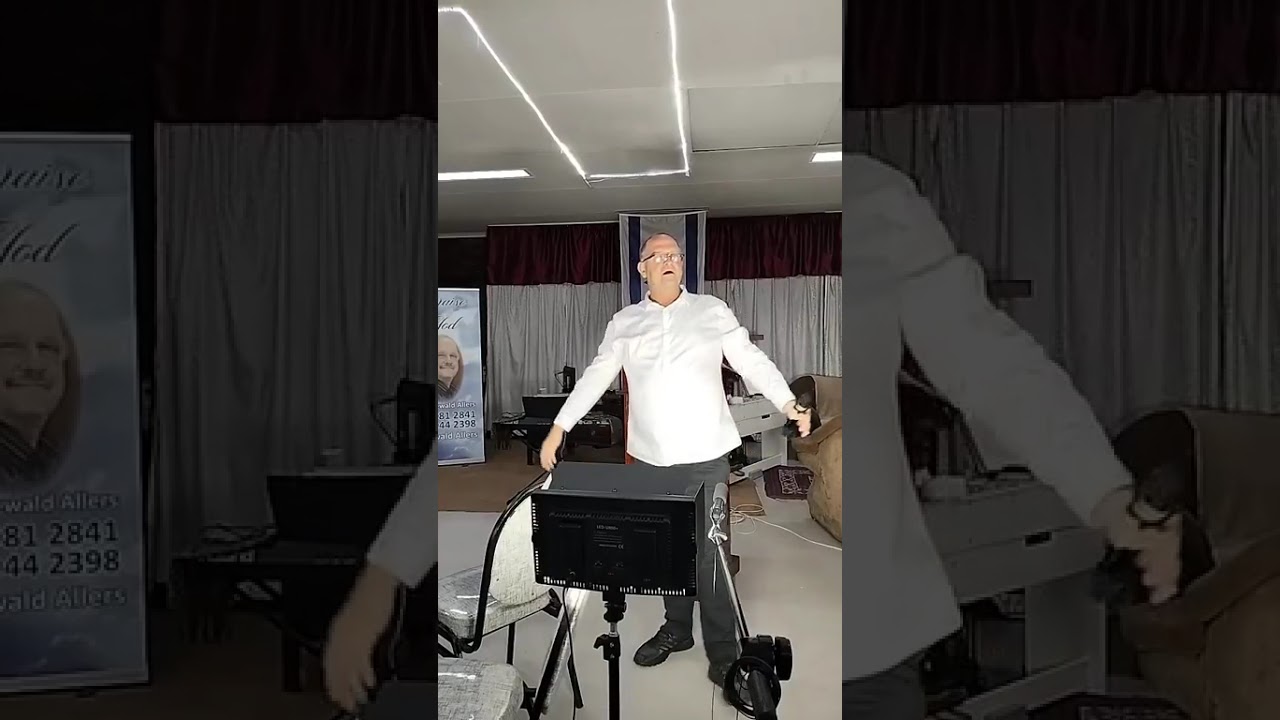 DIE HERE HET NOOIT GESÊ HY SAL DIT NIE DOEN NIE OF JOU TELEURSTEL NIE.