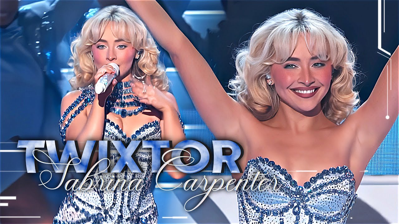 TWIXTOR CLIPS 4K SABRINA CARPENTER 