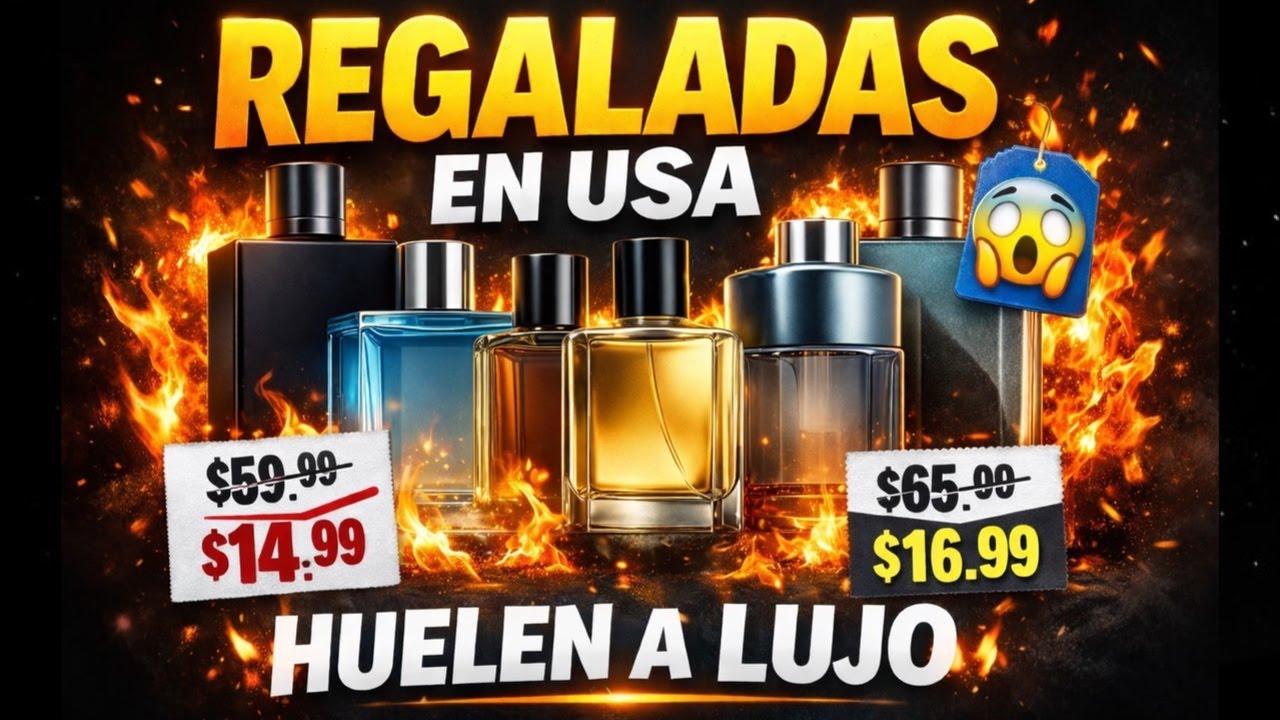 💥FRAGANCIAS MASCULINAS QUE ENCUENTRAS REGALADAS EN U.S.A.💥 Joyas Ocultas en las Tiendas de Descuento