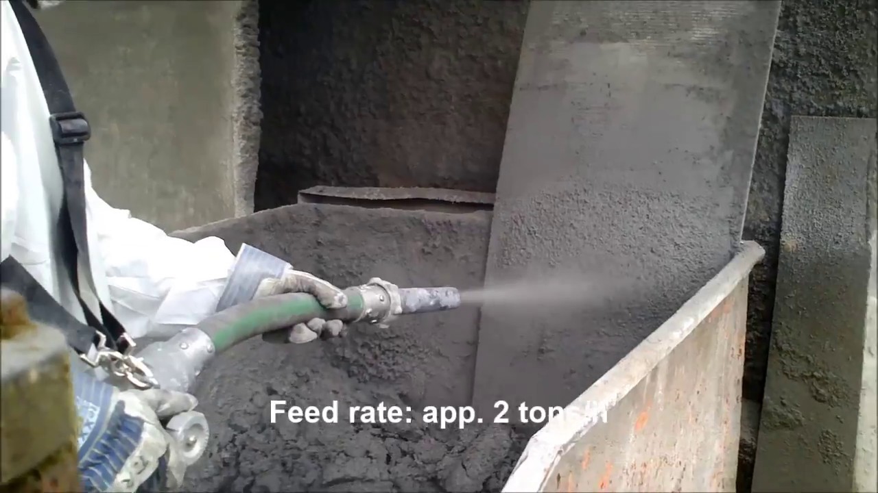 Testing HASLE GUN59A at Velco. | Gunning Refractory