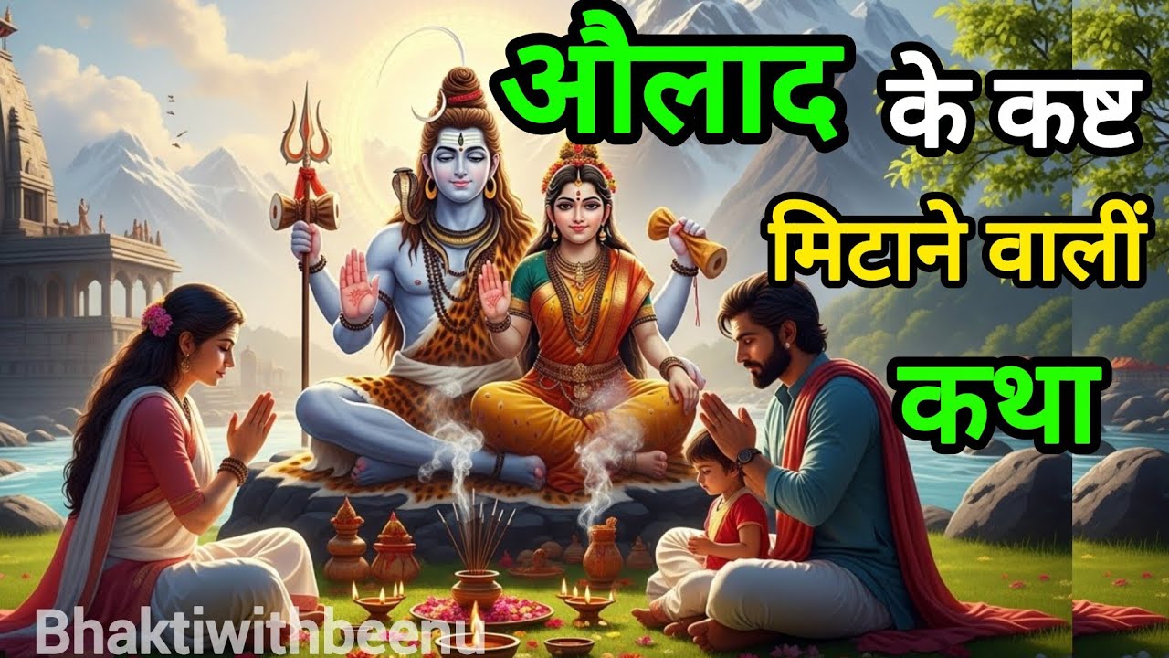 भगवान शिव की यह कथा सुनने से औलाद के दुःख व कष्ट मिट जाते हैं | Shiv Katha | Bhakti With Beenu |