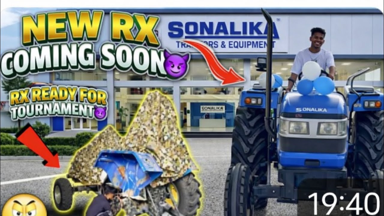 Finally rx Ready for tournament || New tractor coming soon