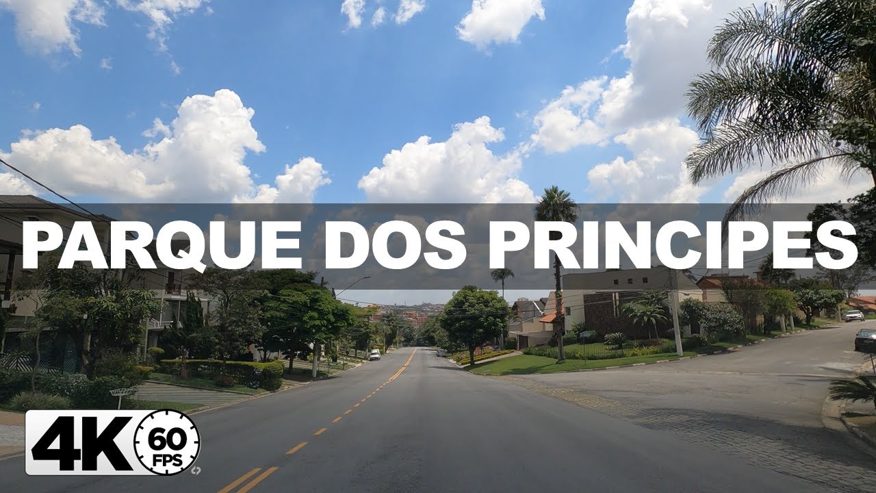 [4K60fps] Driving Parque dos Principes Sao Paulo Brazil -MT4K-
