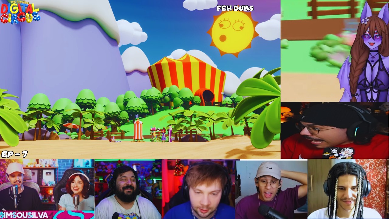 OLHA QUE APARECEU NO EP 7 YOUTUBES REAGINDO A NOVA APARIÇÃO DA FEH