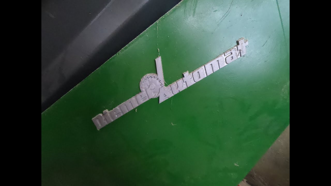 Diemer Automat M200 - piła do drewna opałowego, zrzyn. Brennholzsäge,  Automatická cirkulárka.