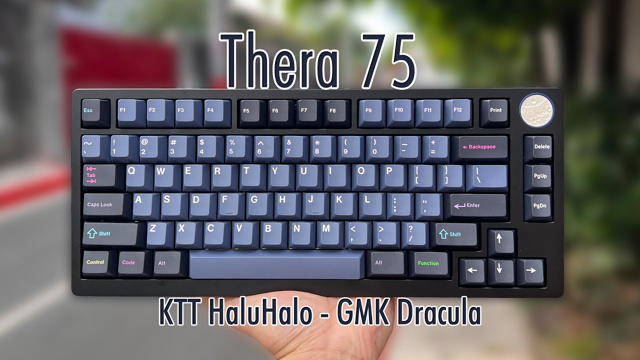 Thera 75 with KTT Haluhalo + GMK Dracula