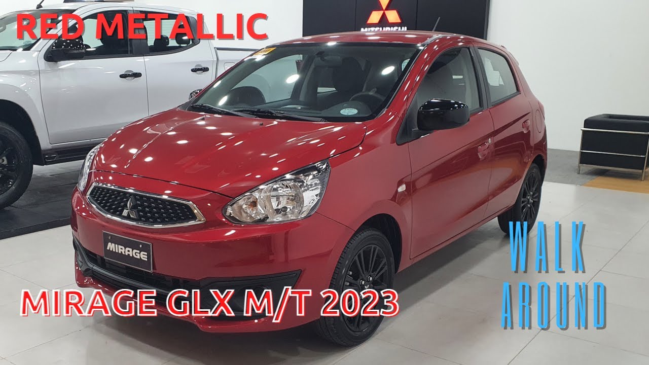2023 Mitsubishi Mirage GLX M/T (Red Metallic)