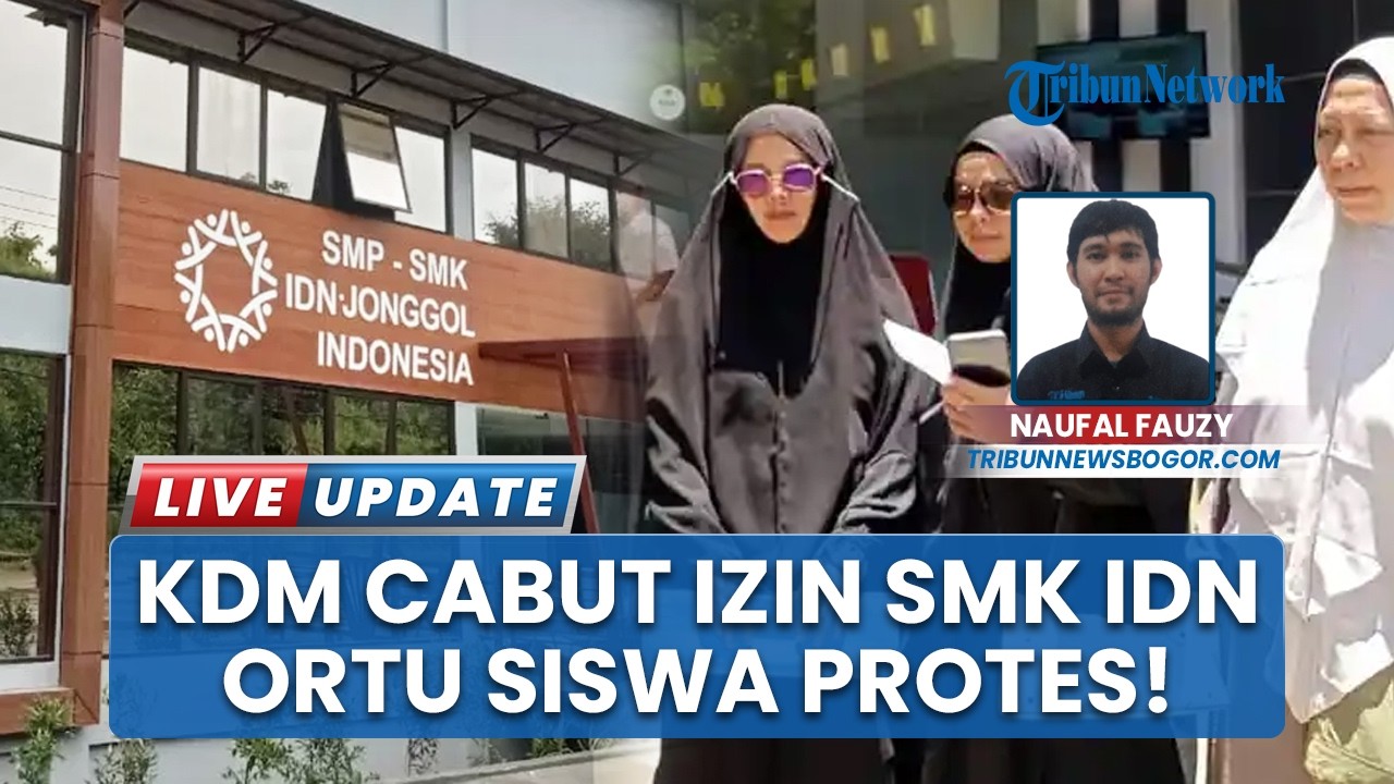 Izin SMK IDN Bogor Dicabut KDM, Ratusan Orangtua Murid Cemas, Khawatir Pendidikan Anak Terganggu