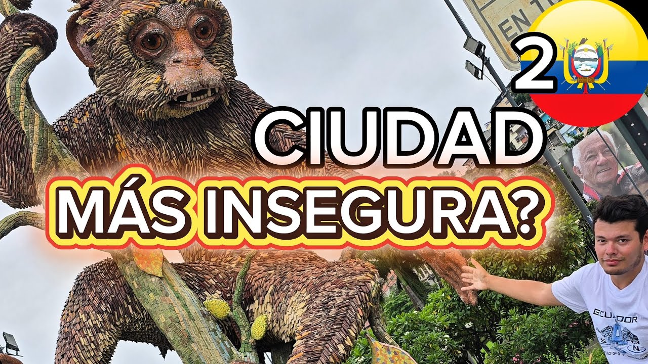 SOLO 3 HORAS recorriendo esta ciudad en Ecuador