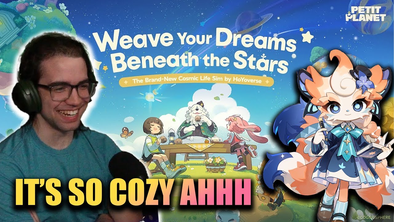 HOYO ANIMAL CROSSING?! | Уютный космос | Сотвори свои мечты под звёздами | Petit Planet | Реакция