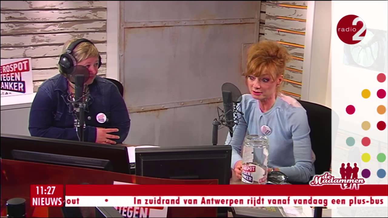 Iedereen tegen kanker - Marleen Merckx zamelt roskoppen in