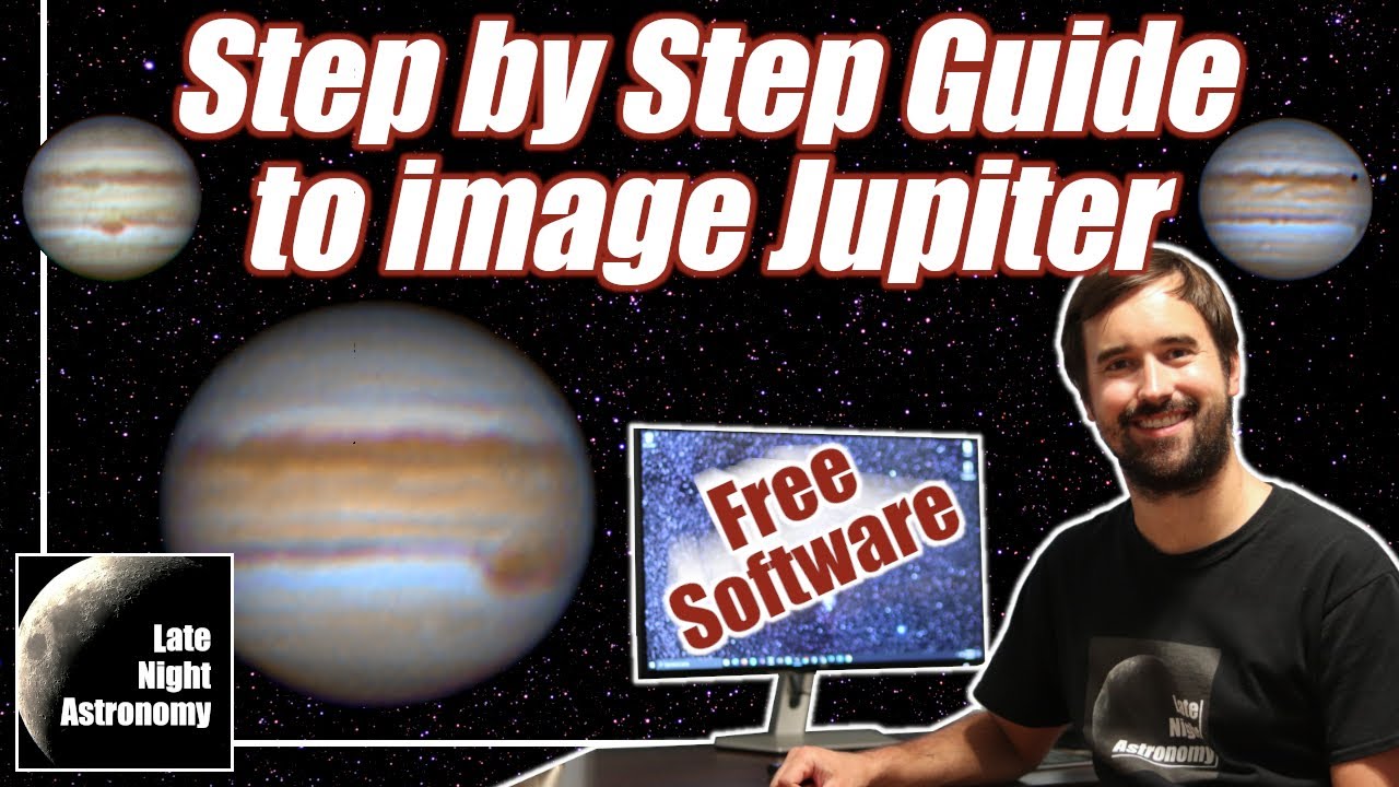 Как создать изображение Юпитера: используя PIPP, Autostakkert, Registax и GIMP