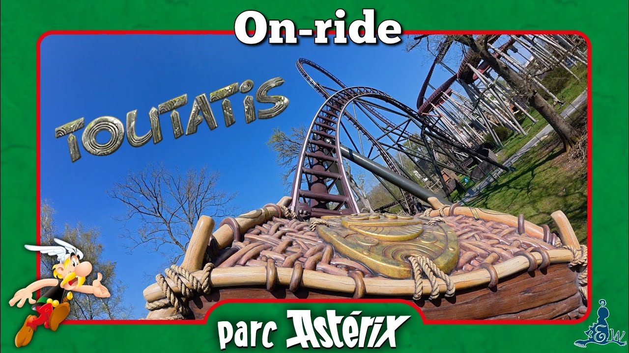 [Parc Astérix] On-ride Toutatis 2025 (4K)