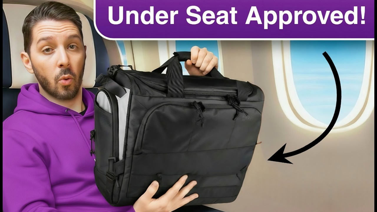 BRILLIANT Personal Item Duffel (CarryX Personal Duffel 27L Review)