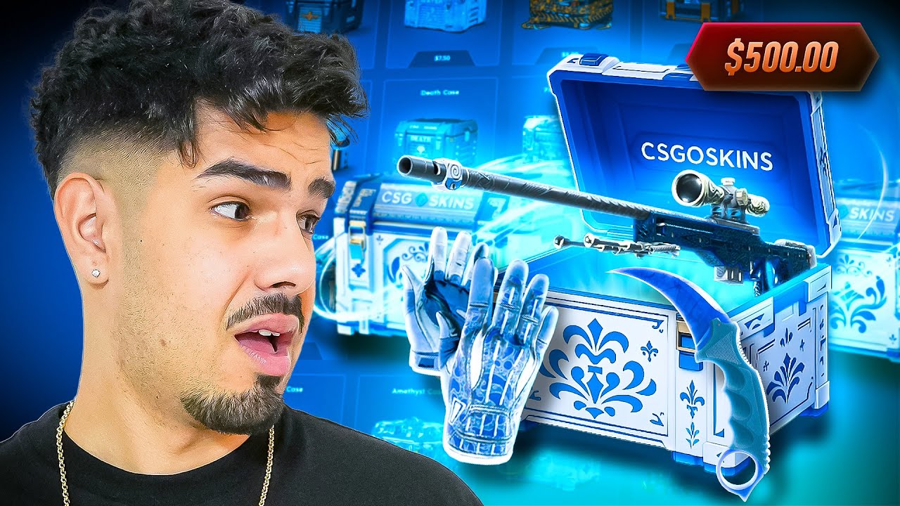 Am Deschis Cutii Pe CSGO-SKINS Pentru Prima Data... (GIVEAWAY CUTIT)