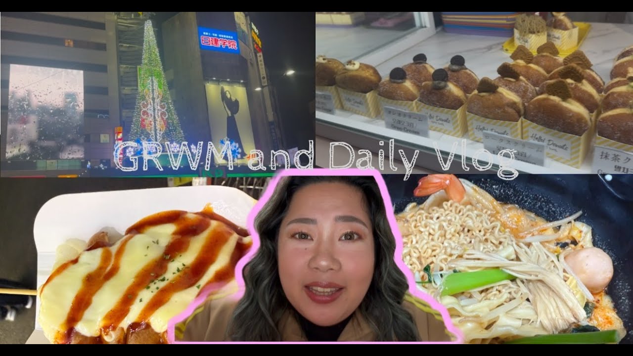 ぽっちゃりアラサー女のGRWMとmini vlog ※こちら約1ヶ月前に撮影しました笑  #初投稿  #アラサー女子 ＃ぽっちゃり女子