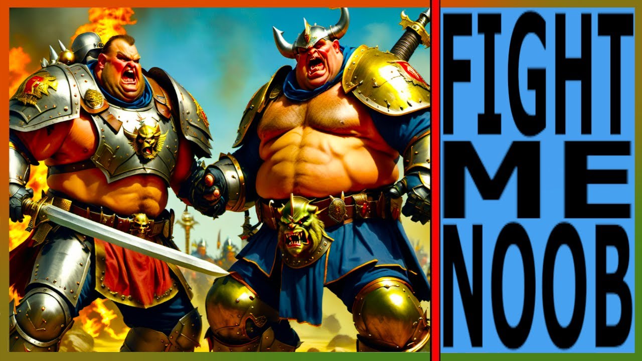 Blood for Oil Saga : Warhammer Neckbeards Love To BATTLE!!