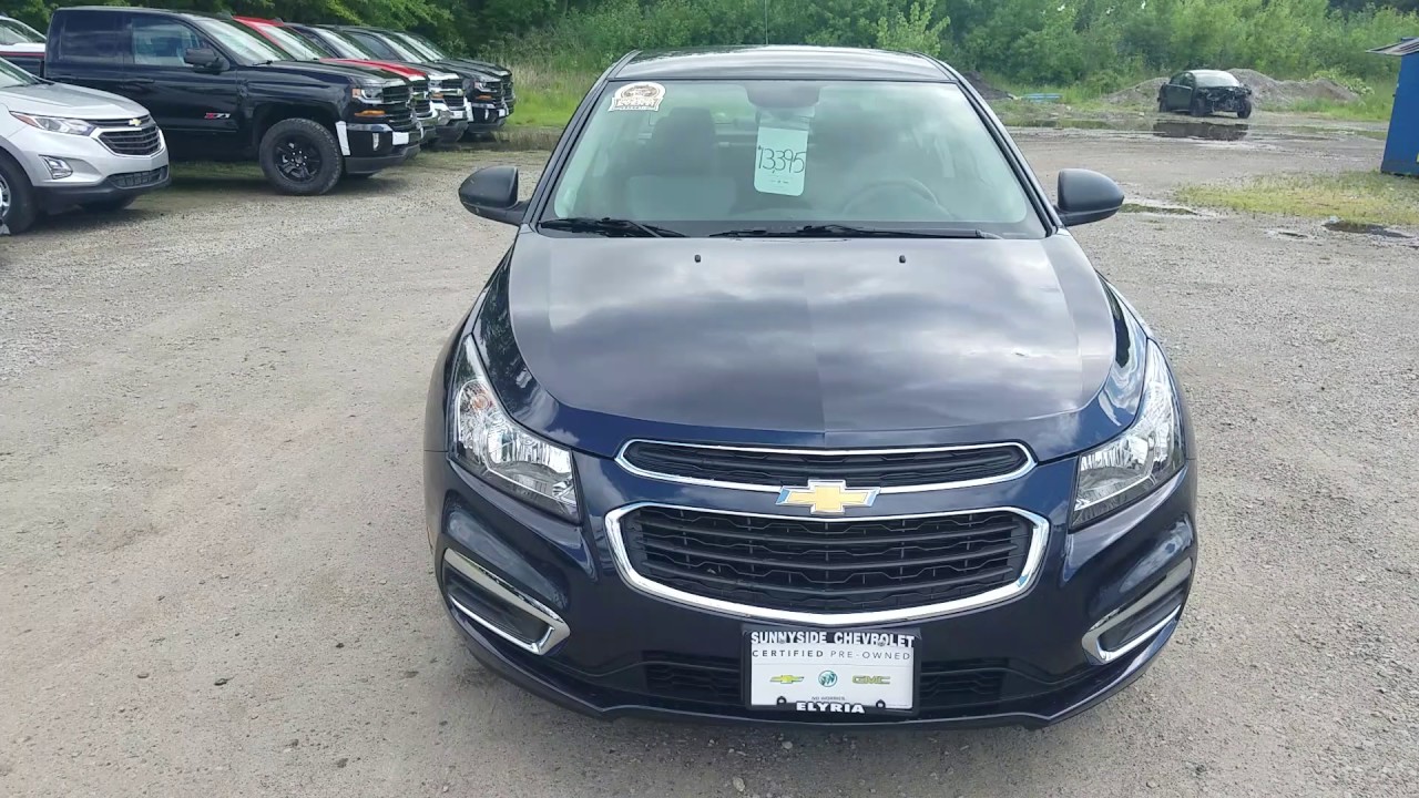 2015 Chevy Cruze LS Sedan - Blue Ray Metallic