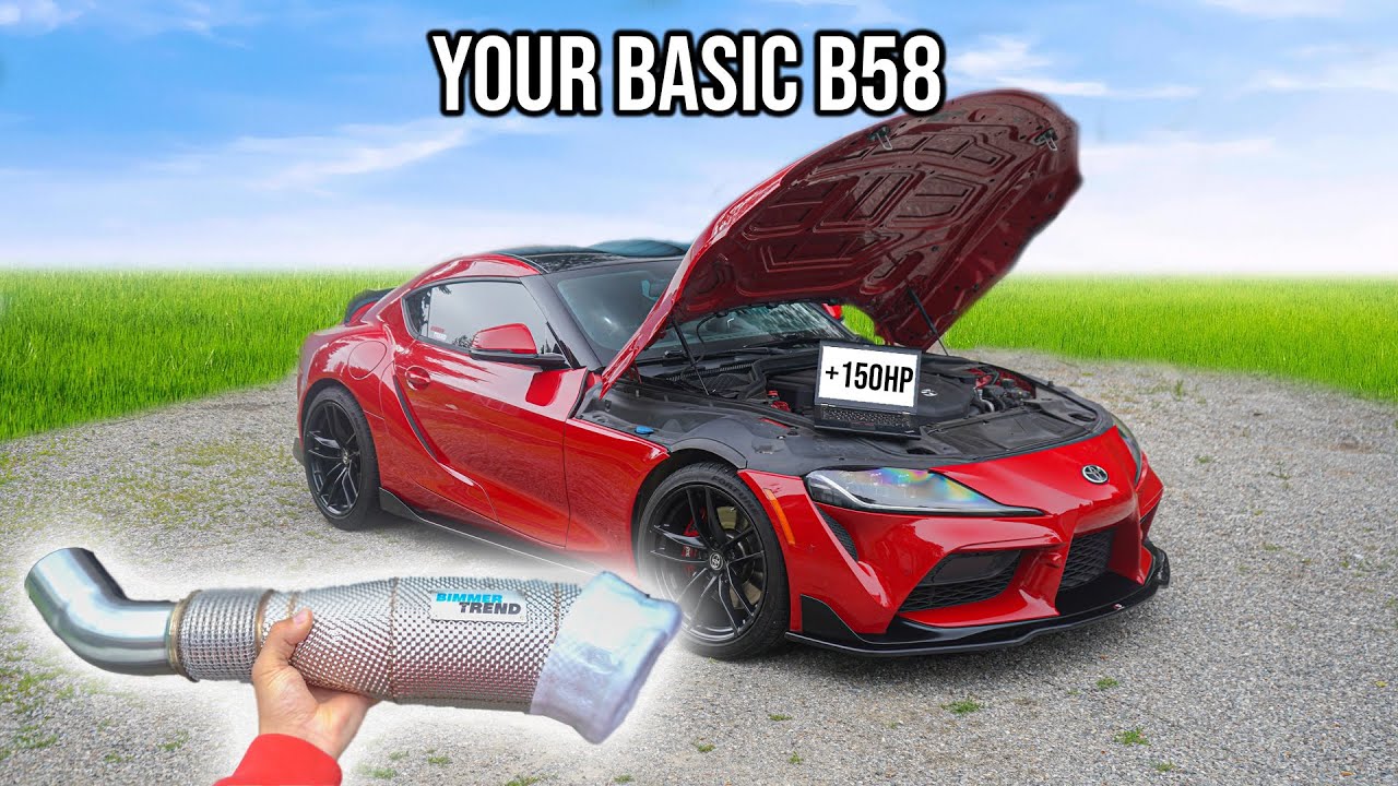 Downloading 150HP into my Supra