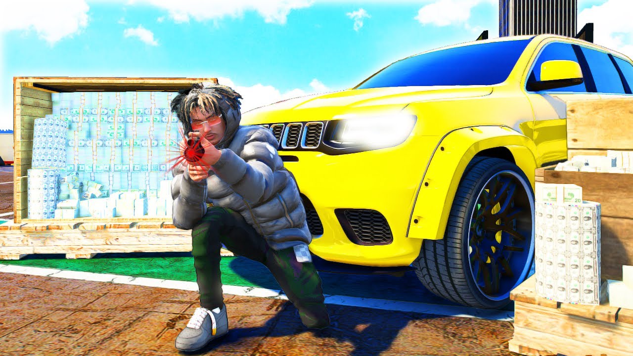 I Robbed a jewelry Store in 500OHP Hellcat GTA 5 RP