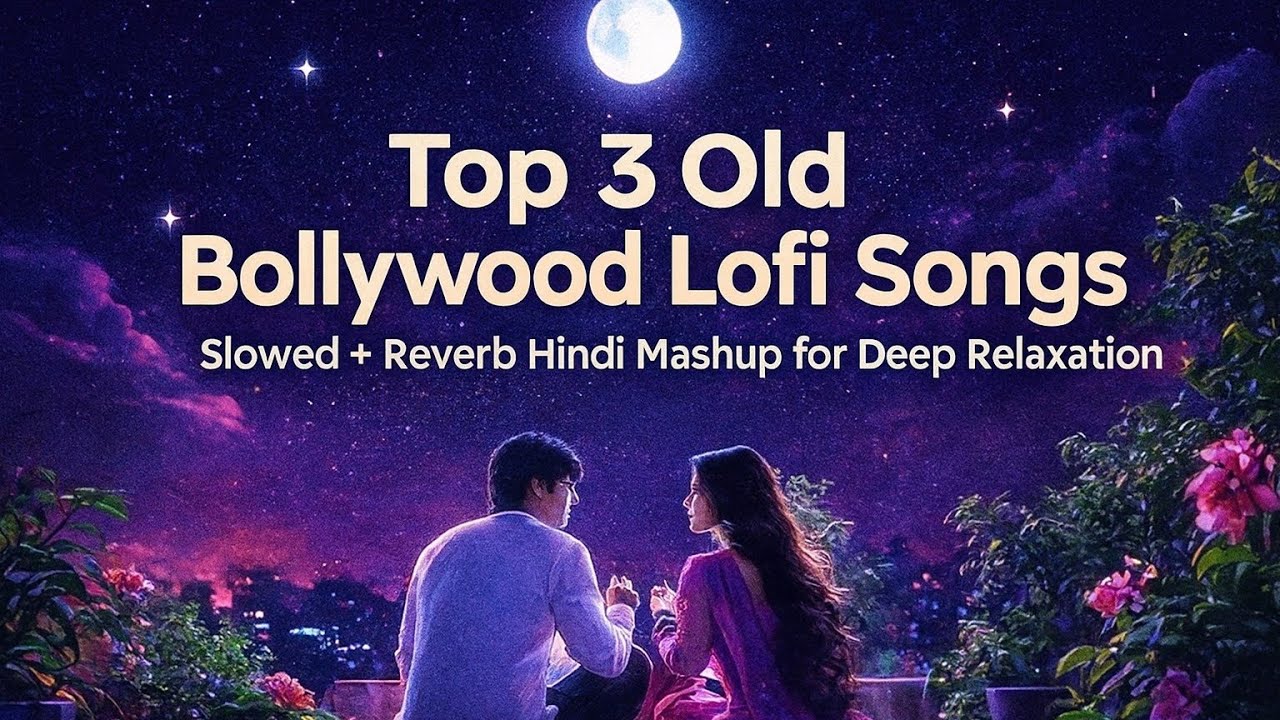 Top 3 Old Bollywood Lofi Songs | Slowed + Reverb Hindi Mashup for Deep Relaxation