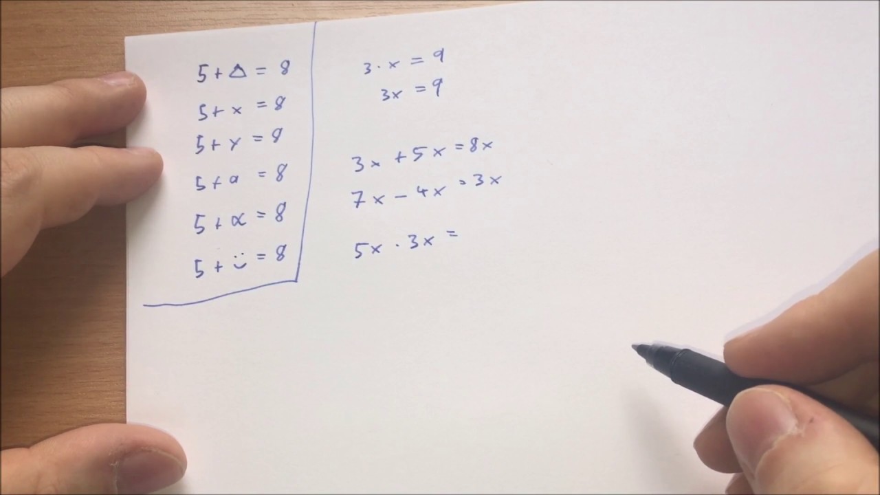 Mit Variablen rechnen - einfach und verständlich erklärt - mathe-lerntipps.de