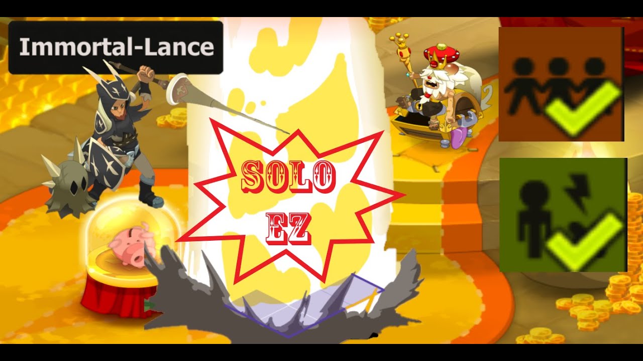 [Dofus] ⭐Solotage: King Nidas, Cautious, Forgelance Solo