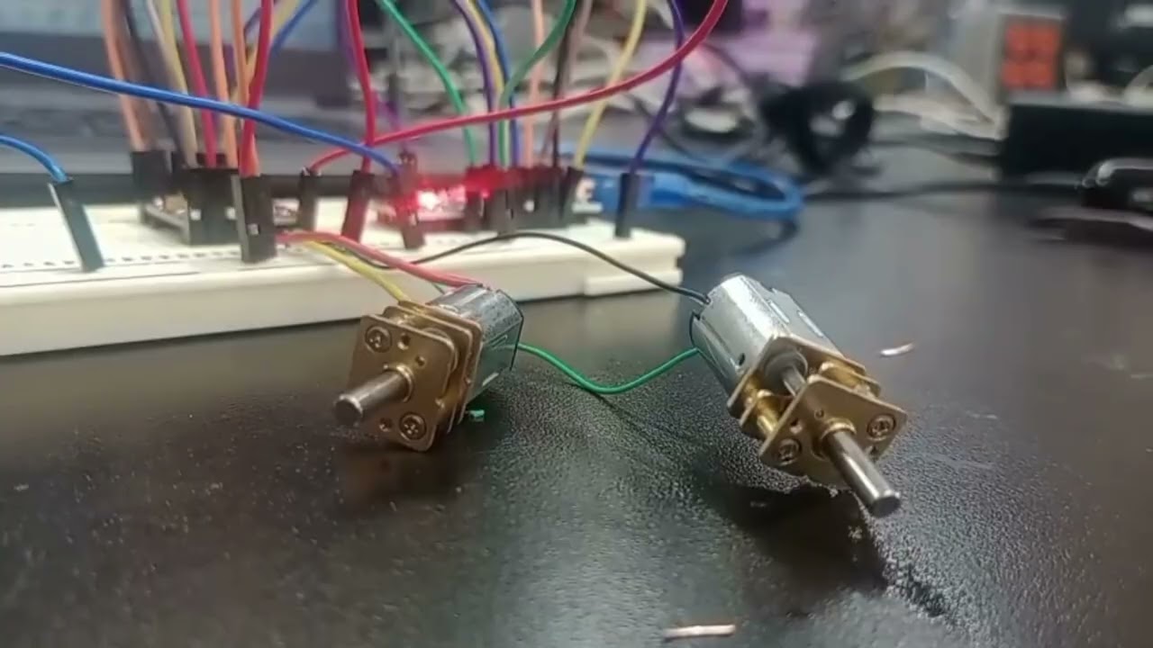 LABORATORIO--DOS MOTORES Puente H TB6612FNG -ARDUINO