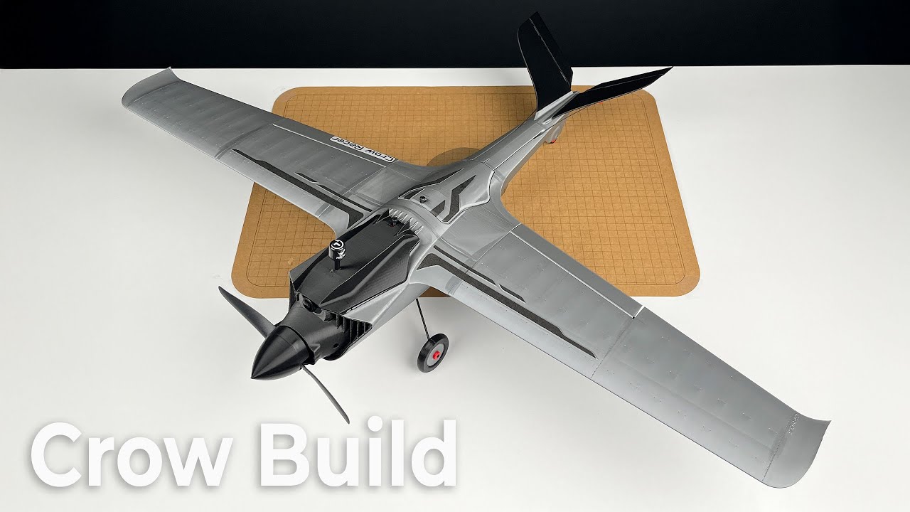 How to Build the Crow Racer? | 750mm 3D Printed FPV Racer Plane