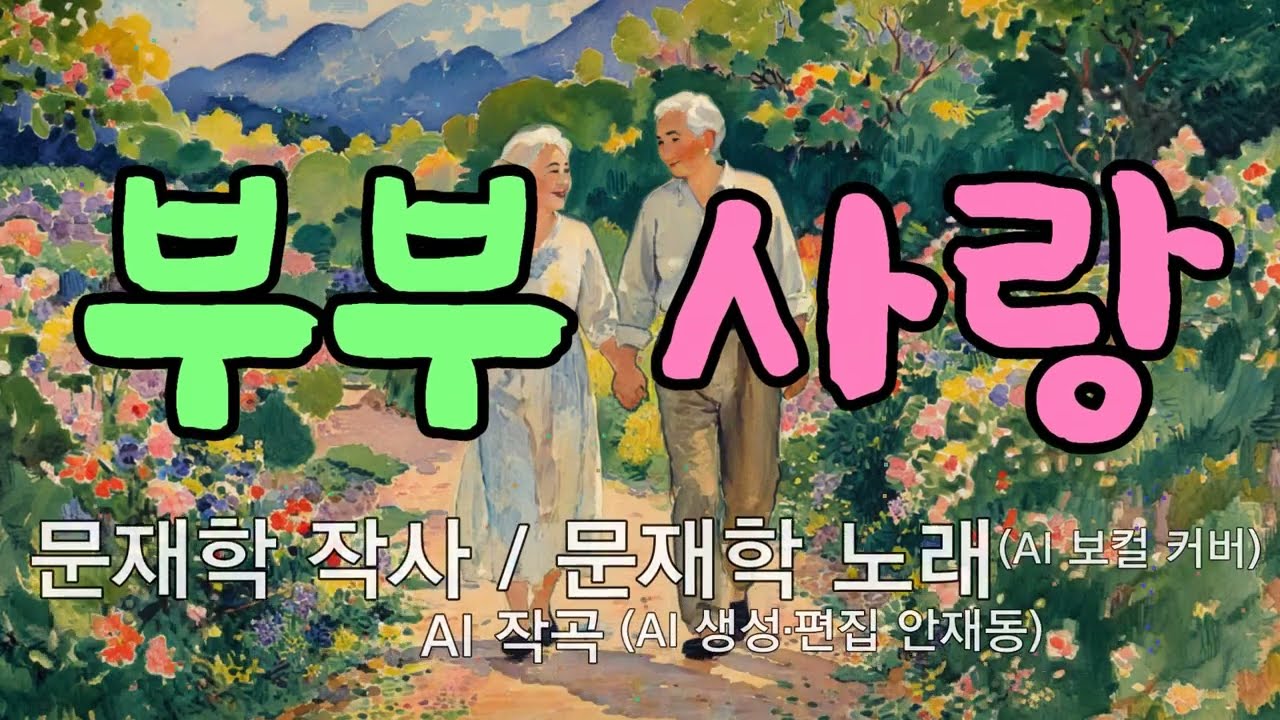 [대중가요] 부부 사랑 / 문재학 작사 _ 문재학 노래
