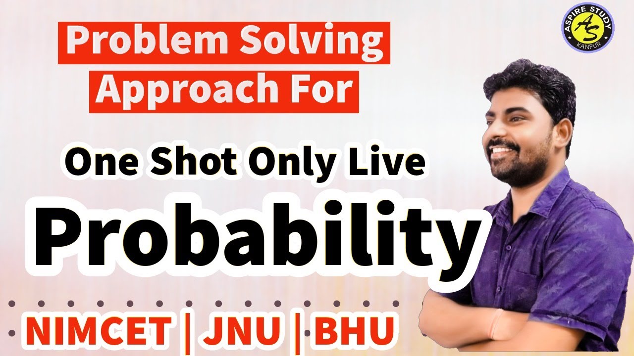 NIMCET Probability On Shot Only Live - Most Important Questions
