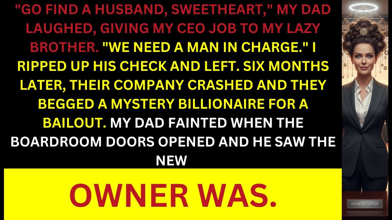Billionaire Dad Left Everything To My Brother. I Built A Rival Empire And Bought Him Out.
