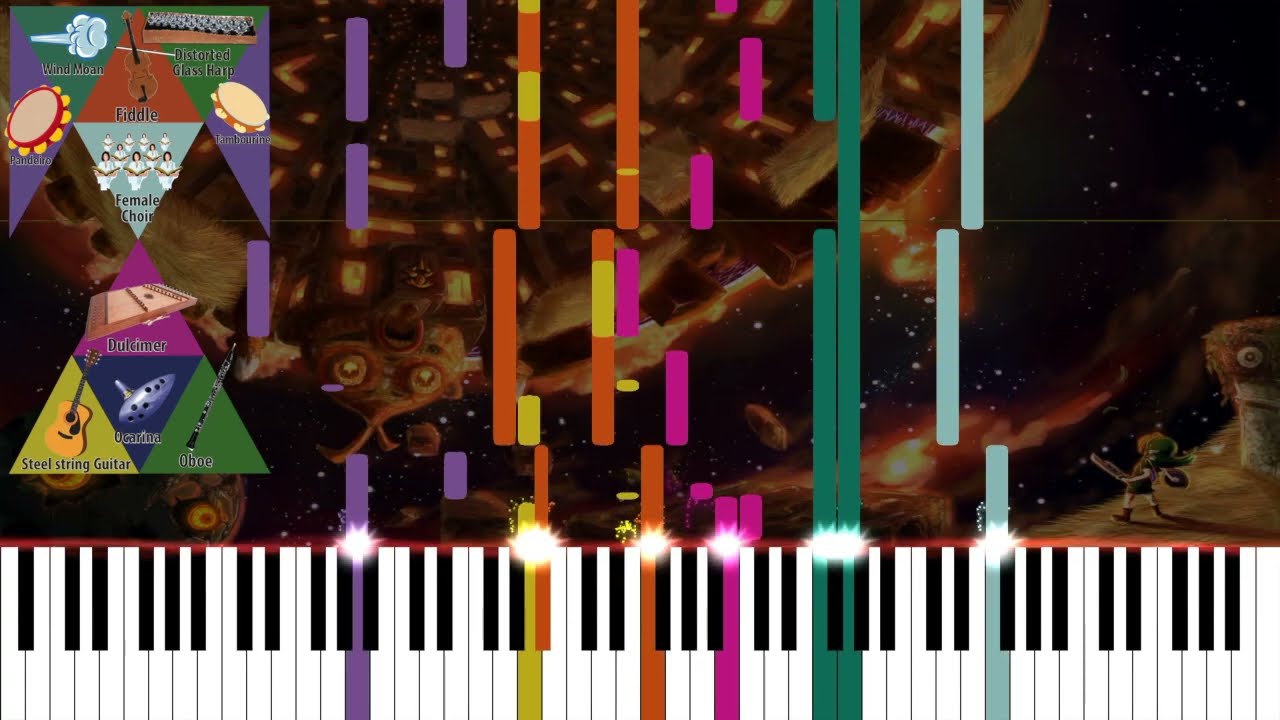 The Legend of Zelda: Majora&rsquo;s Mask Soundtrack - Stone Tower Temple Inverted