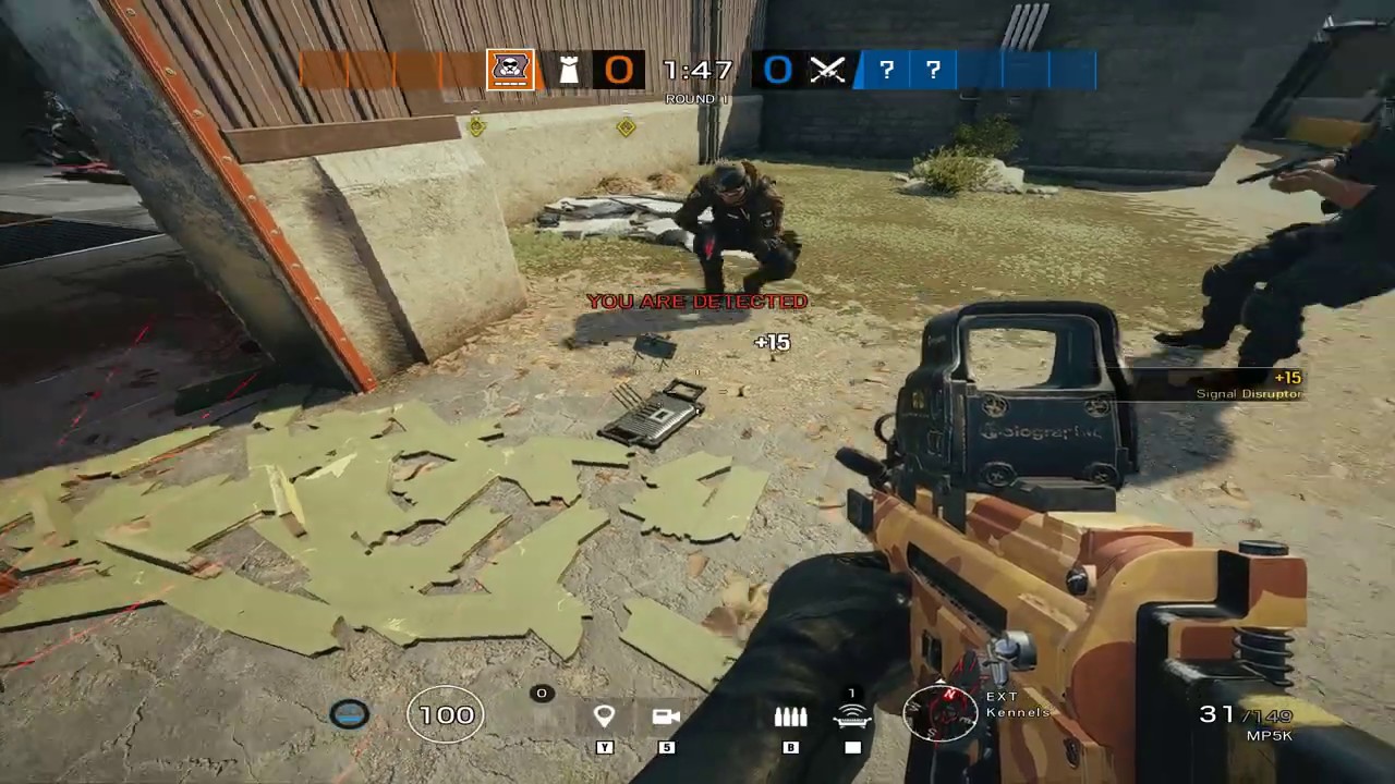 Rainbow Six Siege: Mute Jammer vs. Claymore doesn&acute;t work