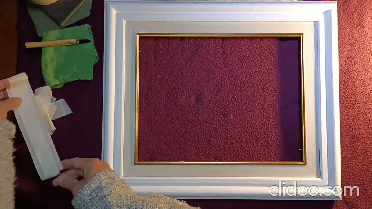 Como renovar un marco  antiguo dándole un aire de frescura, elegancia y actualidad!! 👀🇪🇦🖼️😊🤗