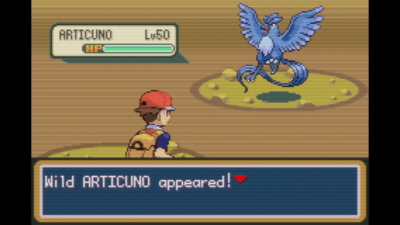 How to Catch Articuno in Pokémon FireRed/LeafGreen 2026 with SHADERS